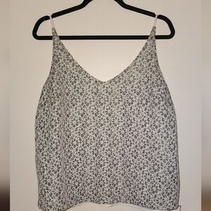 Brocade Floral Print Women's Top